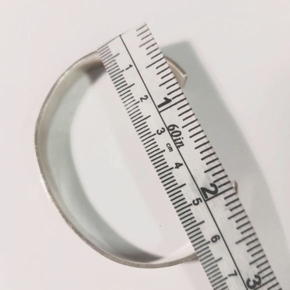 1950'S Mexican Hallmarked Sterling Silver Bracelet - Picture 10 of 15